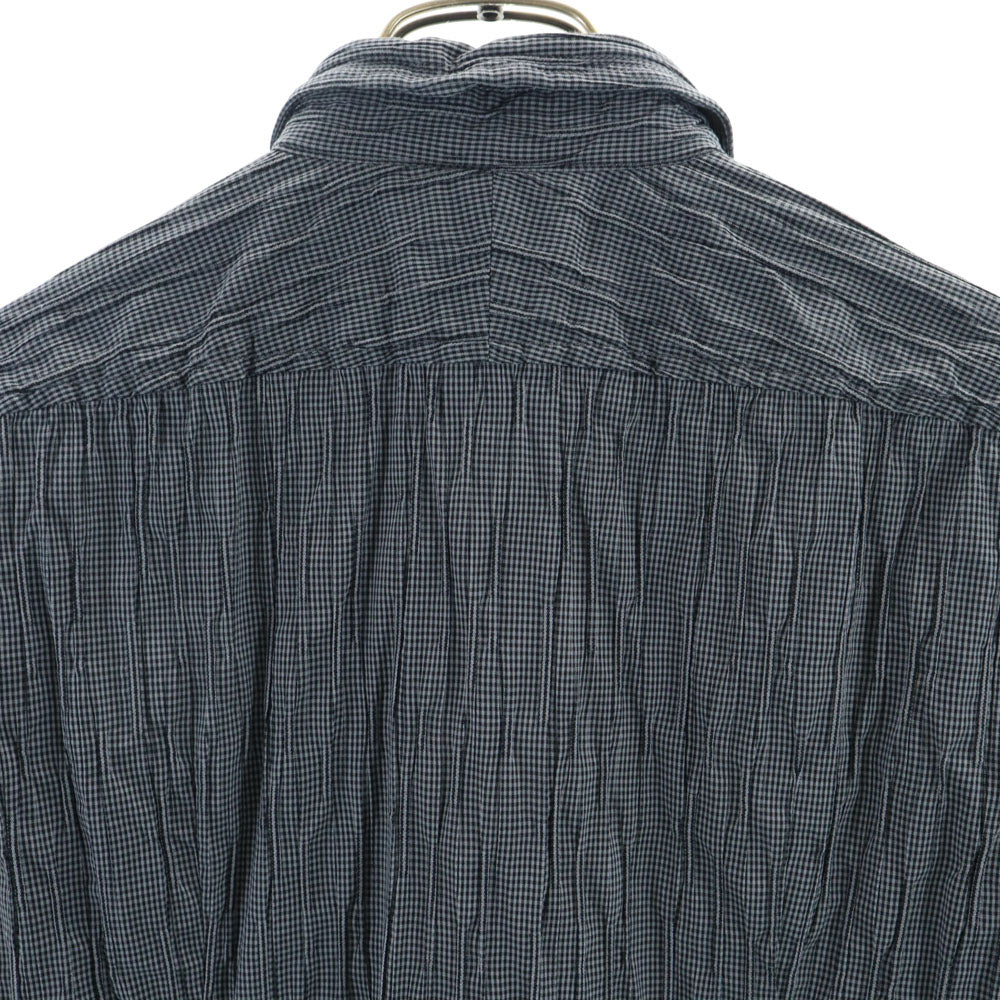 ジョゼフオム チェック柄 長袖 シャツ 46 グレー系 JOSEPH HOMME メンズ