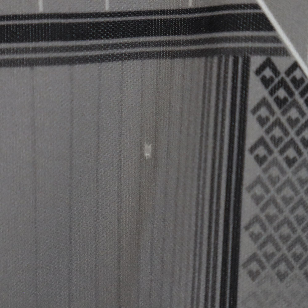 MARK FORE 70s USA製 ヴィンテージ 半袖 オープンカラー ポロシャツ L グレー メンズ