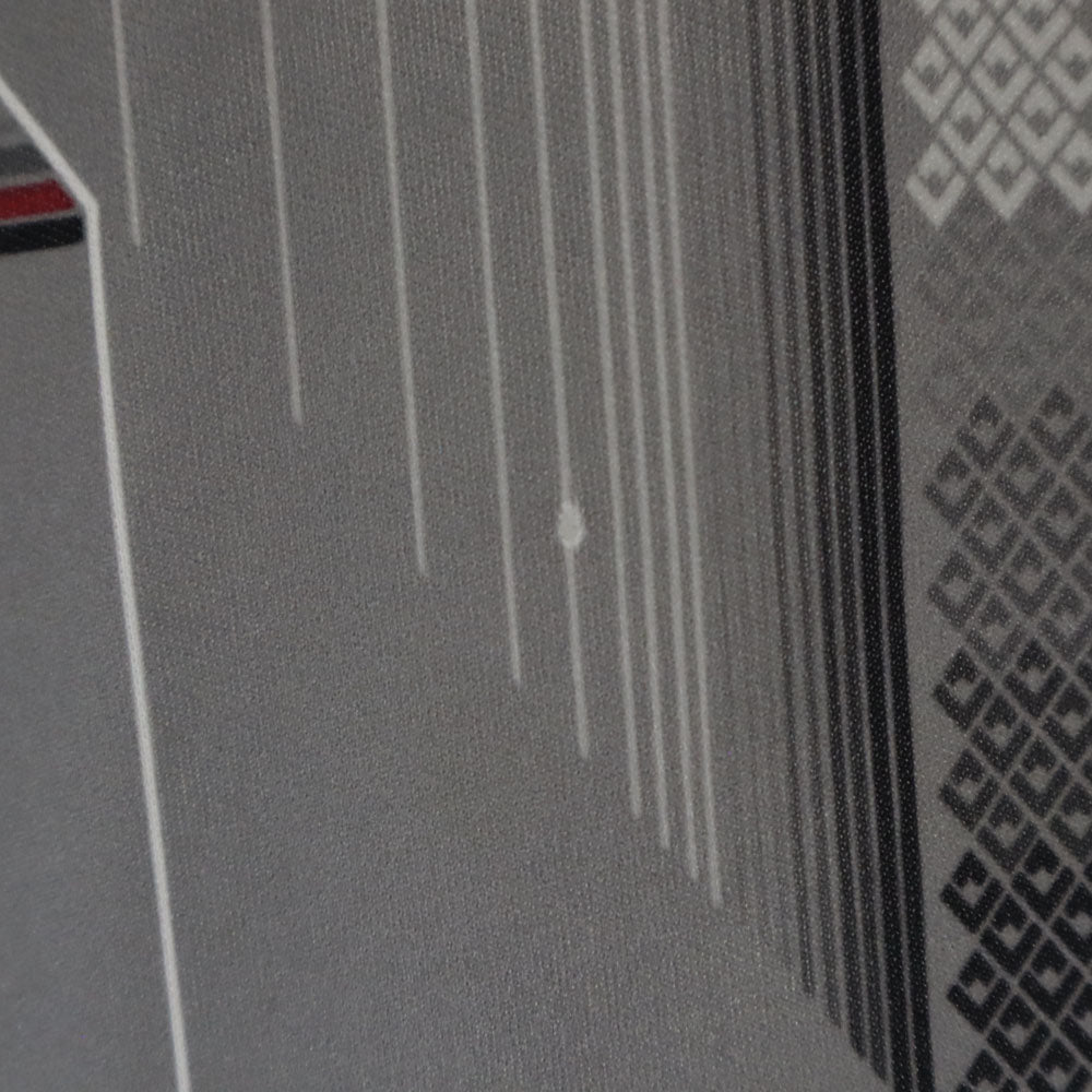 MARK FORE 70s USA製 ヴィンテージ 半袖 オープンカラー ポロシャツ L グレー メンズ