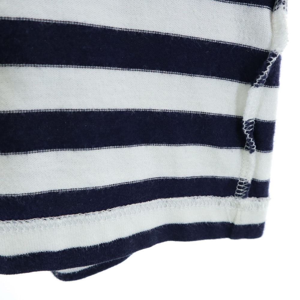 コムデギャルソンコムデギャルソン 2010年 ボーダー柄 長袖 Tシャツ XS ネイビー×ホワイト Comme des Garcons Comme des Garcons ロンT レディース