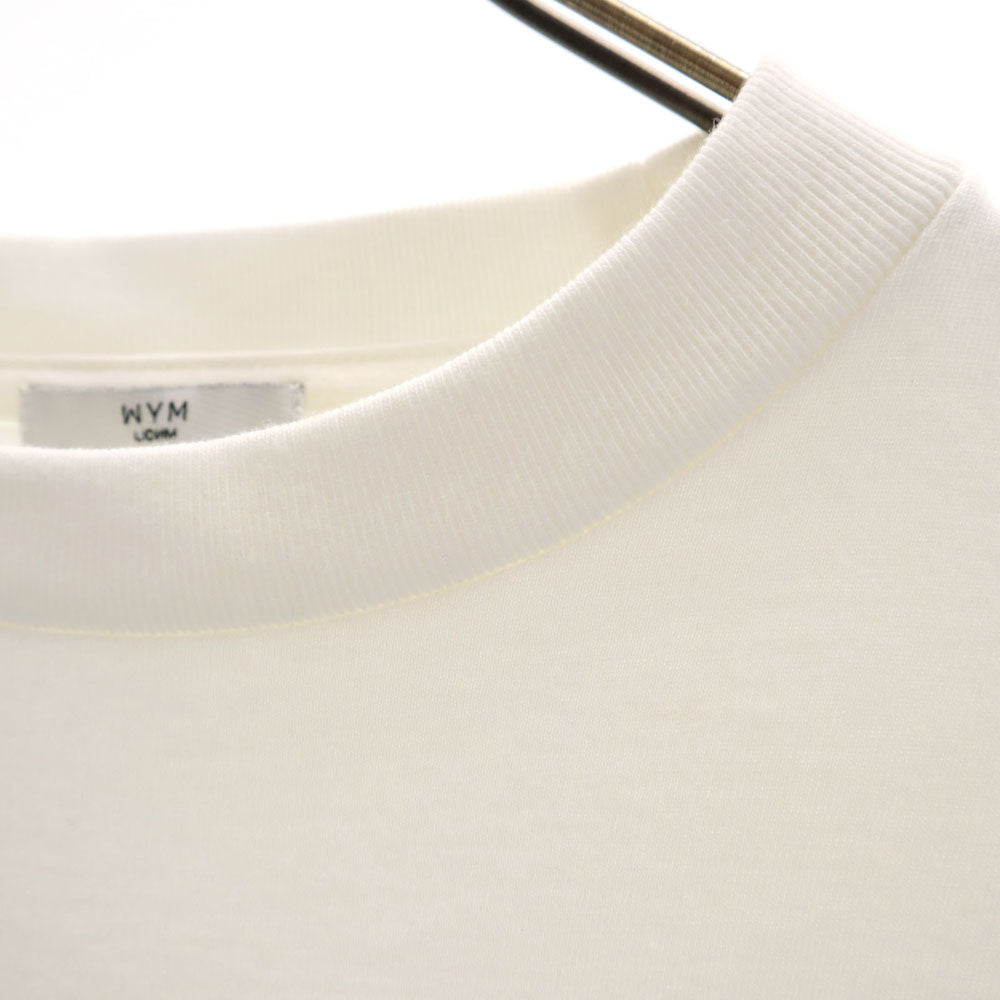 ウィムバイリドム 半袖 Tシャツ L 白 WYM LIDNM メンズ