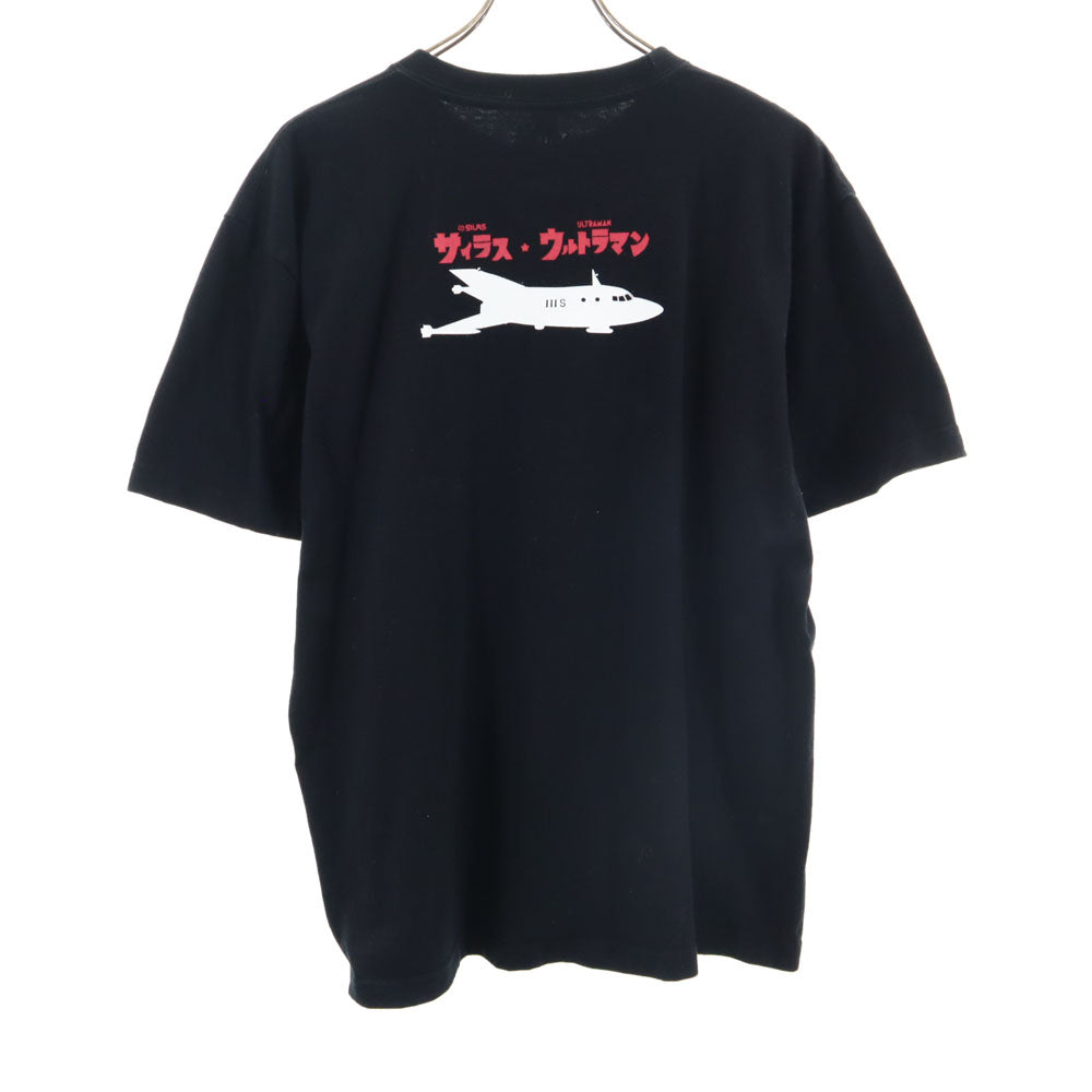 サイラス 両面プリント 半袖 Tシャツ M ブラック SILAS メンズ