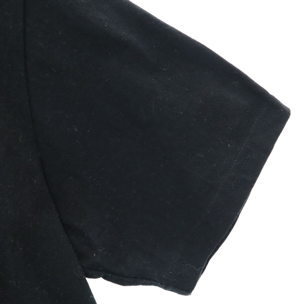 アールニューボールド フロッキープリント 半袖 Tシャツ M ブラック R.NEWBOLD メンズ