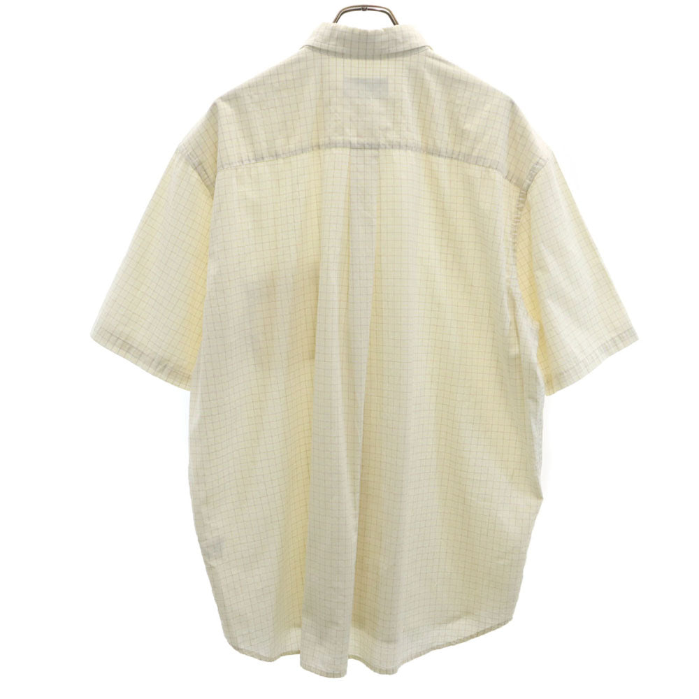 エディーバウアー アウトドア チェック柄 半袖 ボタンダウンシャツ XL ホワイト 他 Eddie Bauer メンズ