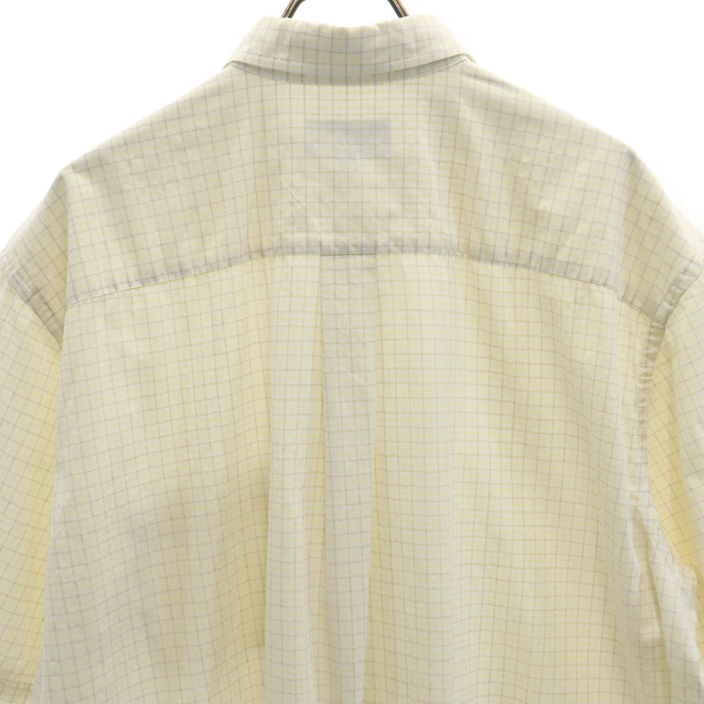 エディーバウアー アウトドア チェック柄 半袖 ボタンダウンシャツ XL ホワイト 他 Eddie Bauer メンズ