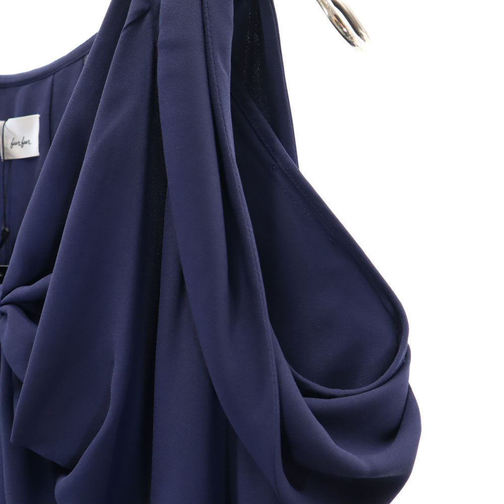 未使用 furfur ファーファー ノースリーブ プルオーバー ブラウス F ネイビー メンズ