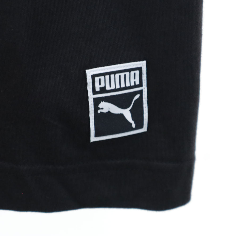 プーマ エンボスド プリント 半袖 Tシャツ M ブラック PUMA メンズ