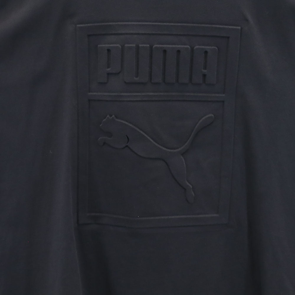 プーマ エンボスド プリント 半袖 Tシャツ M ブラック PUMA メンズ