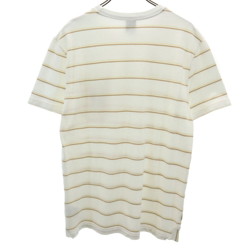 ナイキ ボーダー柄 半袖 鹿の子 Tシャツ M ホワイト NIKE メンズ