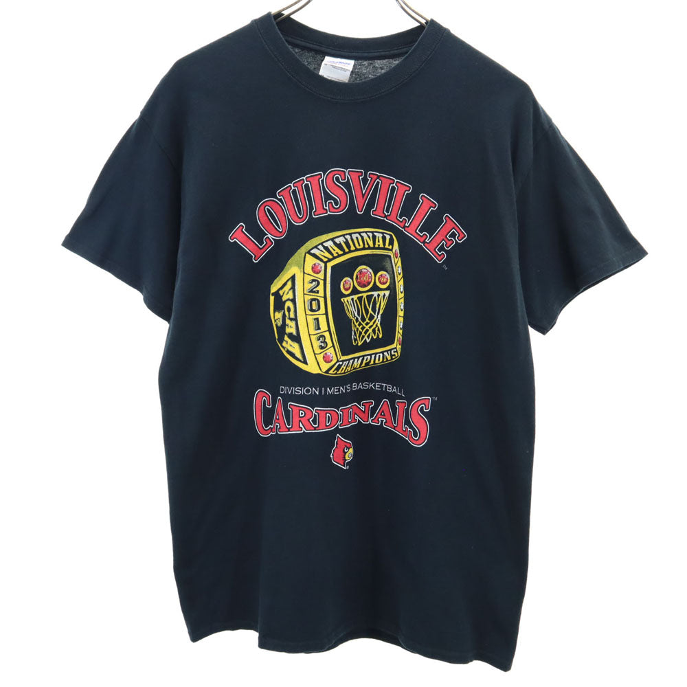 ギルダン セントルイス・カージナルス 半袖 Tシャツ M ブラック GILDAN CARDINALS ベースボール 野球 メンズ