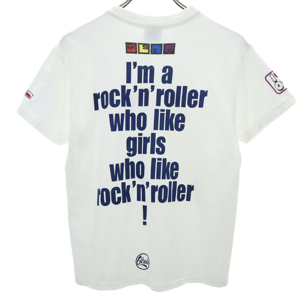 Wild Journey Co. 奥田民生 OKUDA STANDARD tamio custom プリント 半袖 ツアー Tシャツ YOUTH L(14-16) ホワイト Wild Journey Co. 付属品付き キッズ