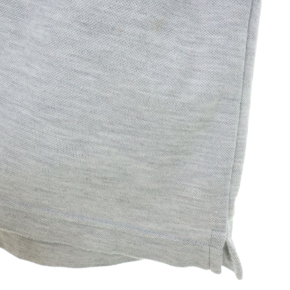 ナイキ 90s 00s 白タグ オールド 半袖 ポロシャツ L グレー NIKE 鹿の子 メンズ