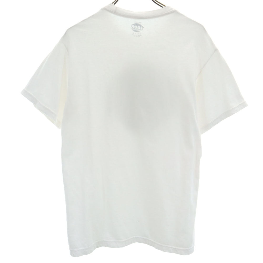 LQQK STUDIO THE DOM COREY ルックスタジオ プリント 半袖 Tシャツ M ホワイト メンズ