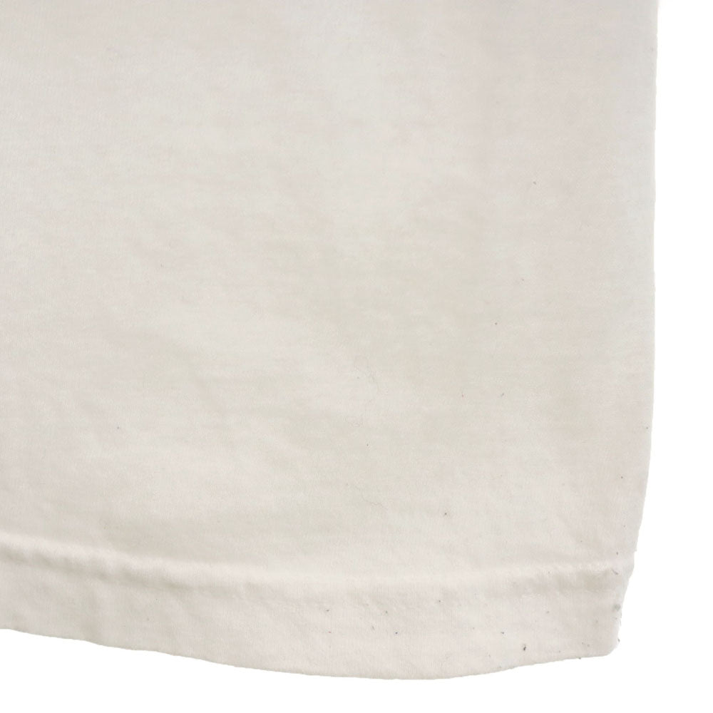 LQQK STUDIO THE DOM COREY ルックスタジオ プリント 半袖 Tシャツ M ホワイト メンズ