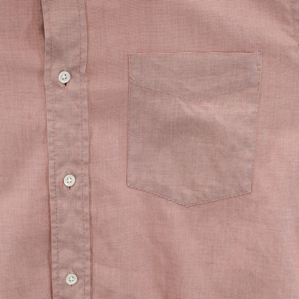 Burberrys バーバリーズ 90s 日本製 オールド 長袖 シャツ 39-80 ピンクブラウン系 メンズ
