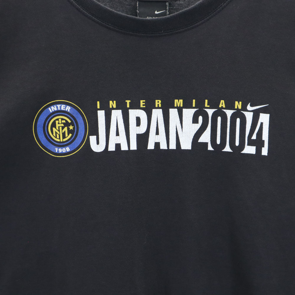 ナイキ INTER MILAN JAPAN 2004 半袖 Tシャツ XL チャコール系 NIKE DRI-FIT メンズ