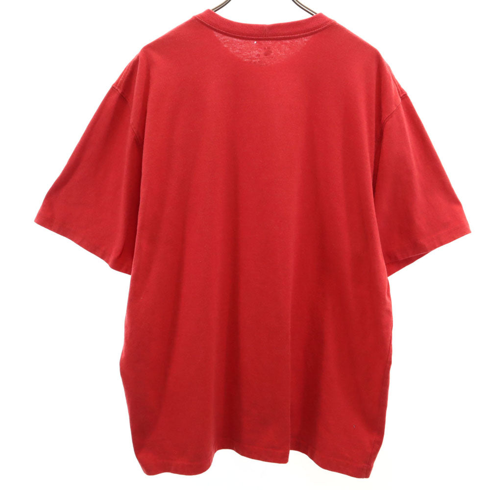 カーハート 半袖 Tシャツ XL レッド Carhartt ポケT メンズ