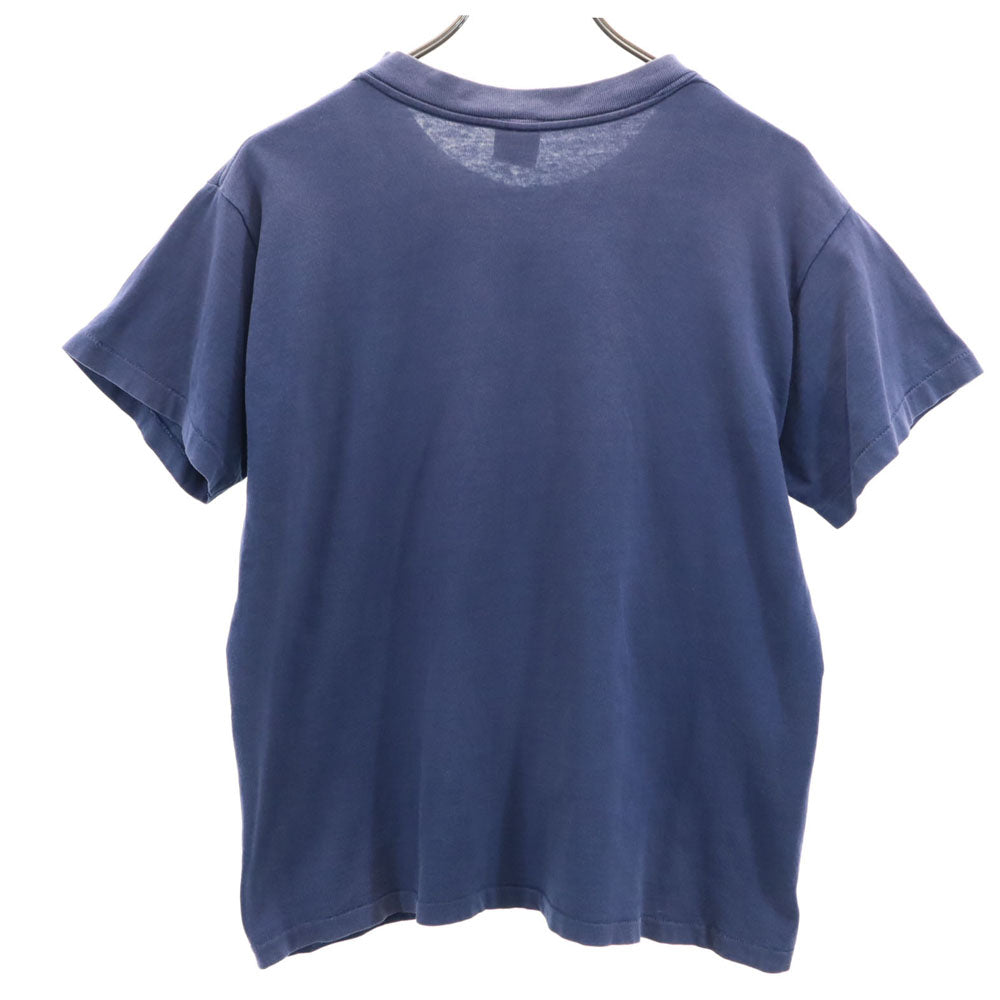 ナイキ 90s USA製 オールド 半袖 シングルステッチ Tシャツ L ネイビー NIKE メンズ