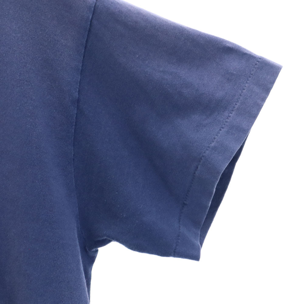 ナイキ 90s USA製 オールド 半袖 シングルステッチ Tシャツ L ネイビー NIKE メンズ