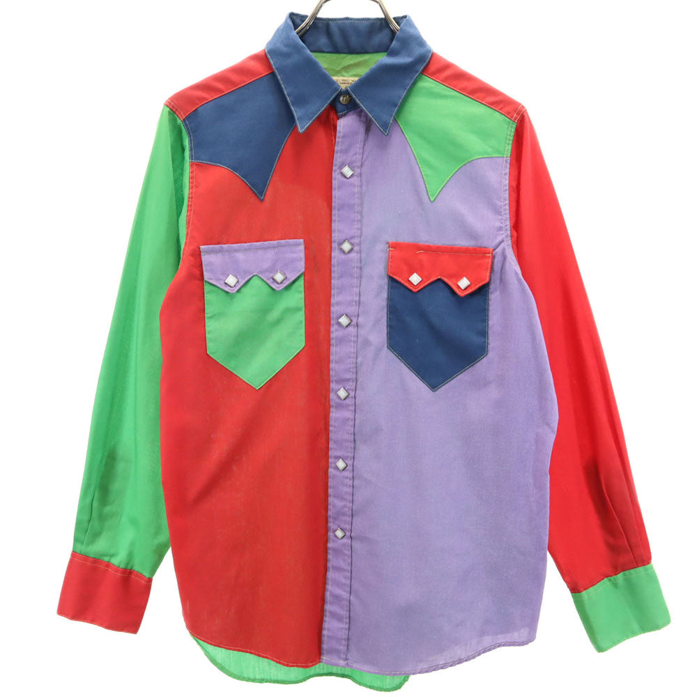 RockMount ロックマウント オールド 長袖 ウエスタンシャツ メンズ