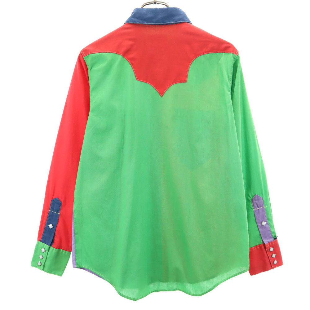 RockMount ロックマウント オールド 長袖 ウエスタンシャツ メンズ