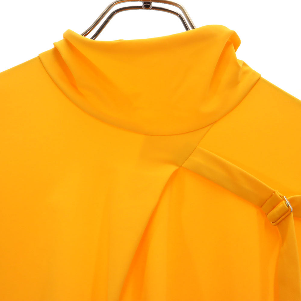 ユナイテッドトウキョウ 未使用 NIIGATA 日本製 長袖 ストロボカラー カットソー 0 オレンジ UNITED TOKYO タグ付き レディース