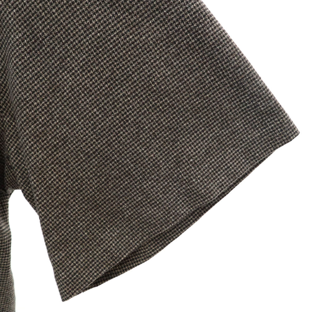 ミズイロインド 日本製 半袖 Tシャツ ブラウン mizuiro ind レディース