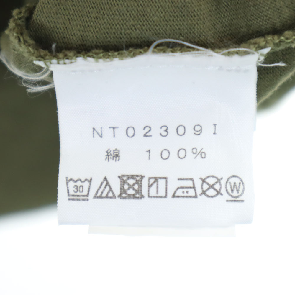 ノースフェイス シュプリーム コラボ NT023091 半袖 プリンティド ポケット Tシャツ M カーキ THE NORTH FACE x Supreme Printed Pocket Tee メンズ