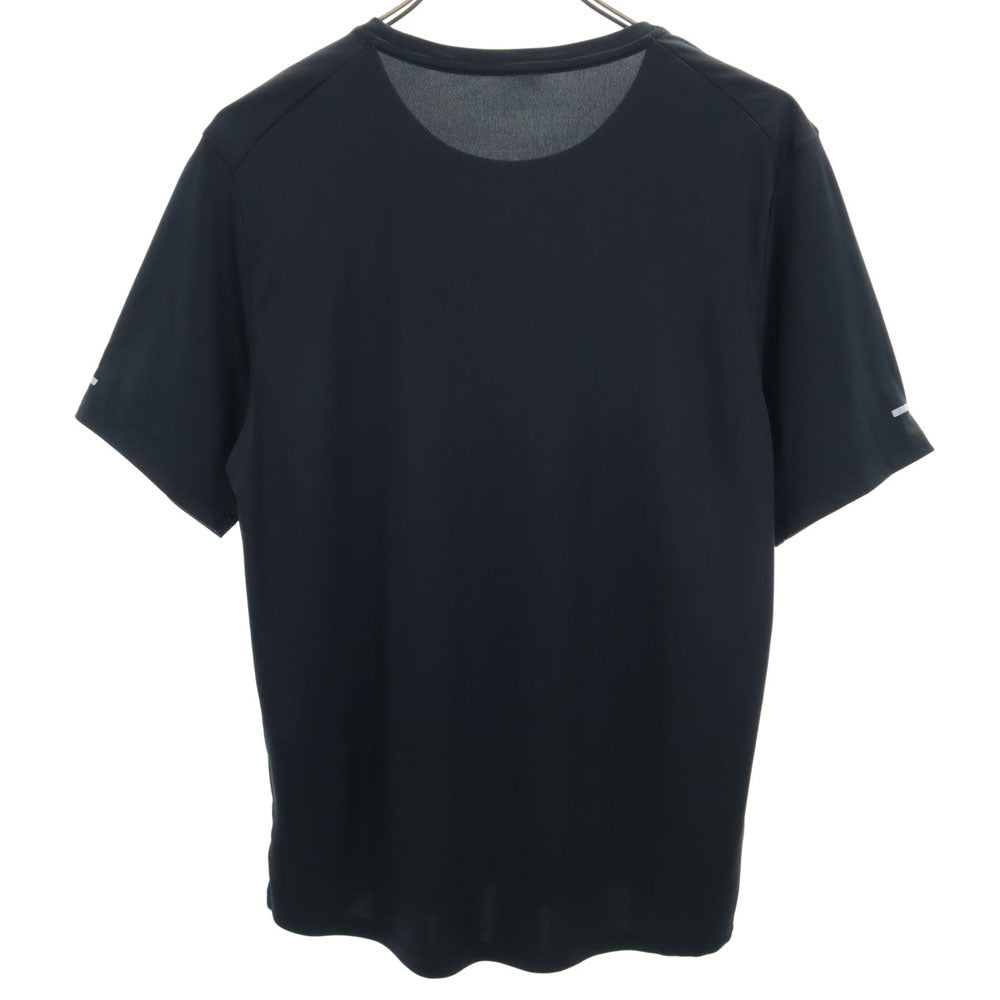 ナイキ プリント ランニング 半袖 Tシャツ S ブラック NIKE メンズ