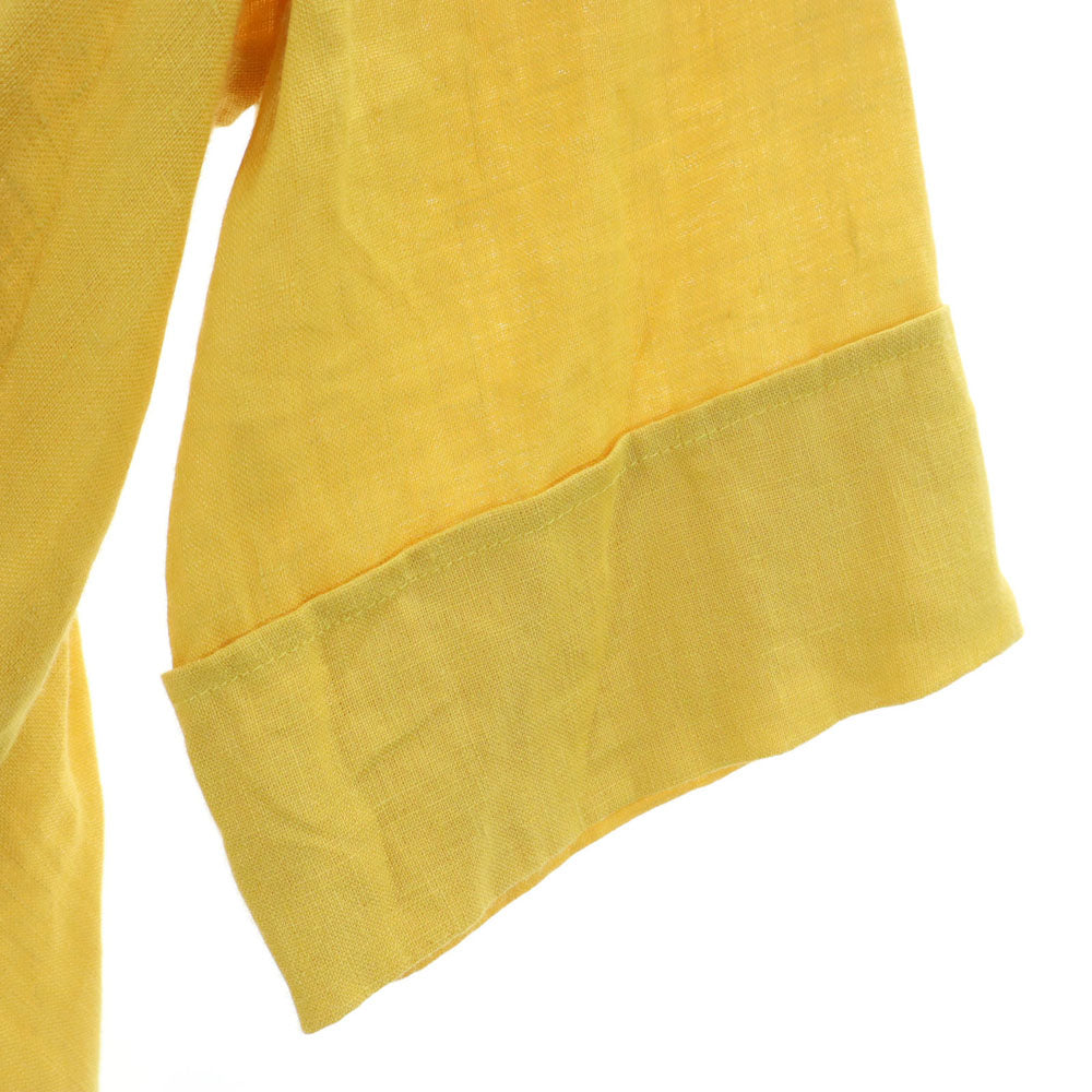 ザラウーマン 半袖 カシュクール シャツ XS イエロー ZARA WOMAN レディース