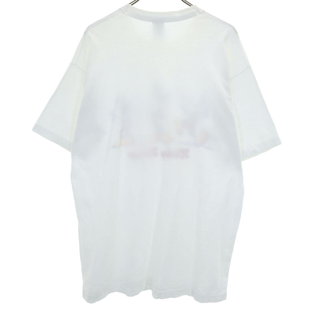 ミッキーアンリミテッド 90s ディズニー オールド ミッキーマウス プリント 半袖 Tシャツ XL ホワイト系 MICKEY UNLIMITED メンズ