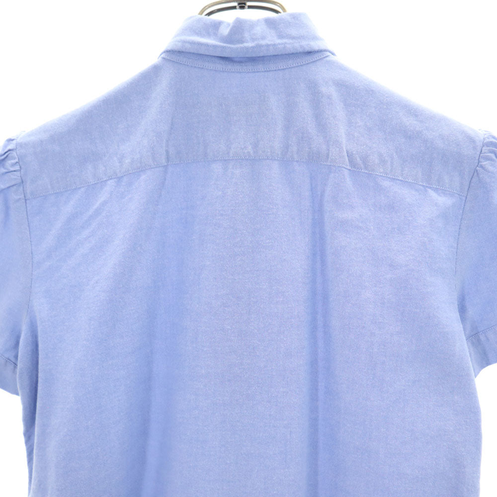 ポロバイラルフローレン 半袖 ボタンダウンシャツ XS ブルー Polo by Ralph Lauren キッズ