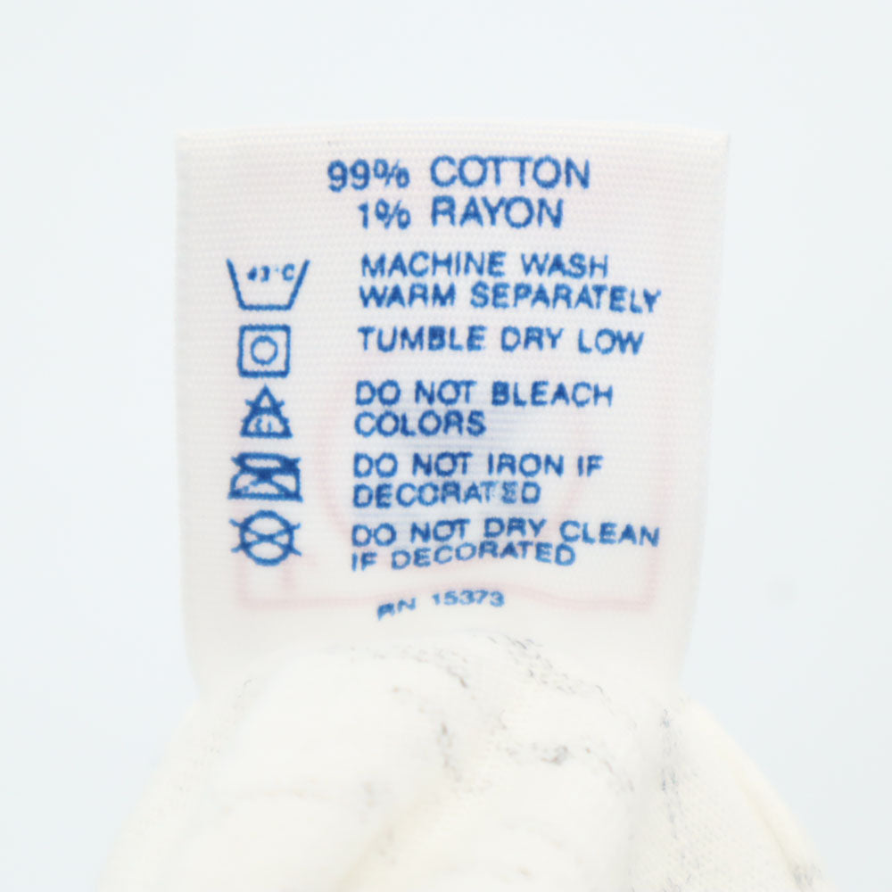 デルタ 90s USA製 オールド バックプリント HAWAIIAN LEGENDS 半袖 シングルステッチ Tシャツ L ホワイト DELTA サーフィン メンズ