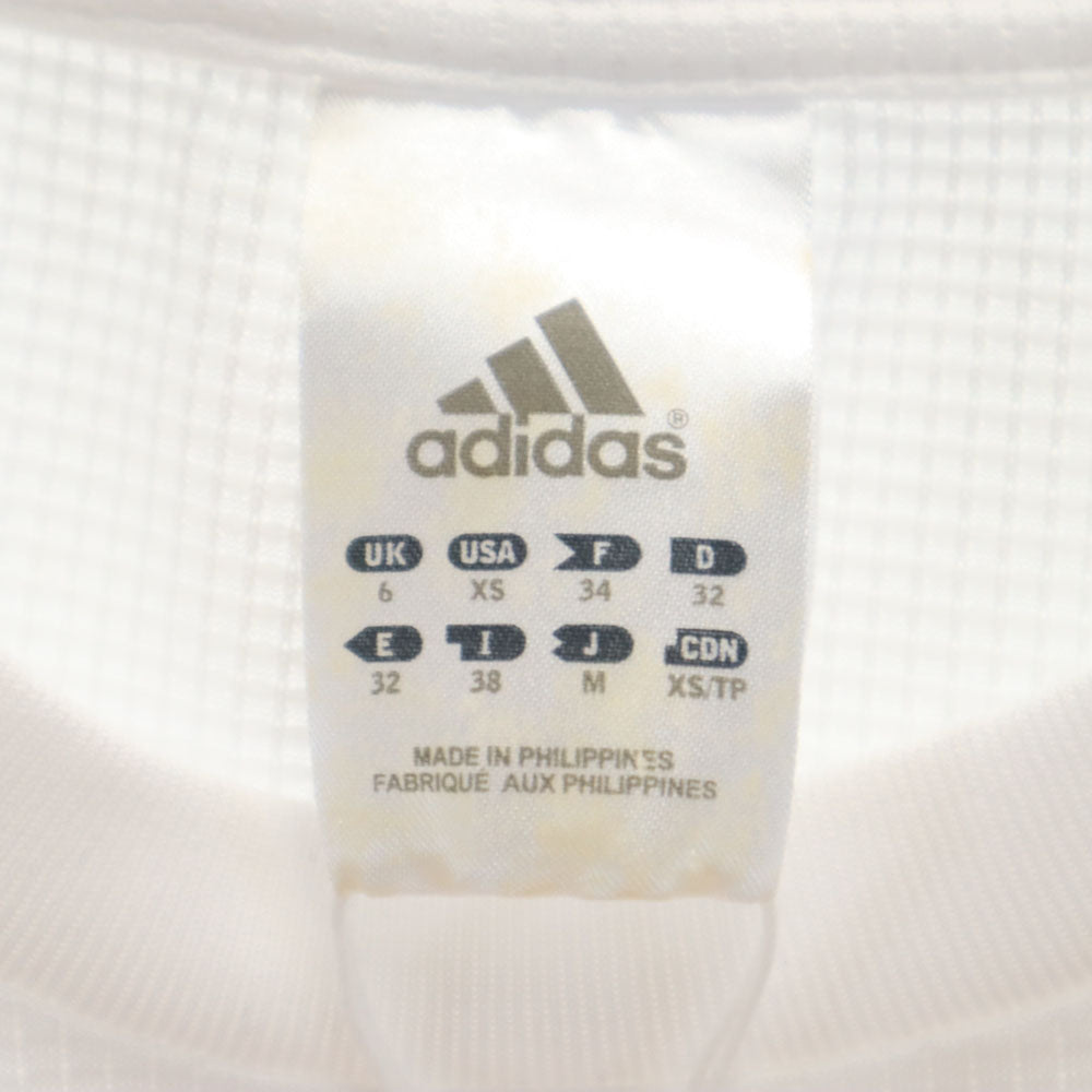アディダス 未使用 トレーニング 半袖 Tシャツ M ホワイト系 adidas タグ付き レディース