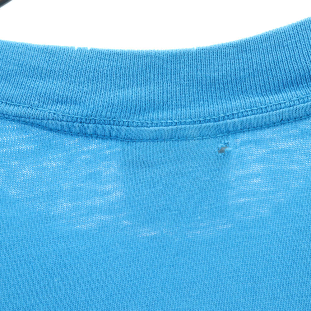 ONEITA オニータ 90s USA製 オールド 半袖 Tシャツ L 水色 POWER-T メンズ