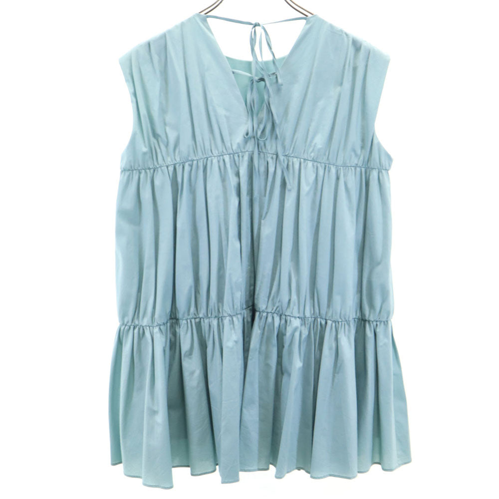 ミラオーウェン ノースリーブ チュニック 0 ブルーグレー系 Mila Owen レディース