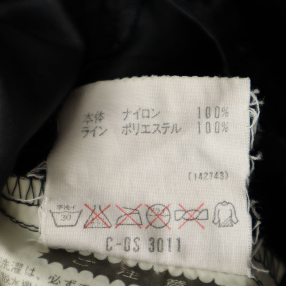 adidas アディダス 80s 日本製 デサント製 ヴィンテージ トレフォイルロゴ トレーニング 長袖 ナイロン ウインドブレーカー M-L ブラック系 メンズ