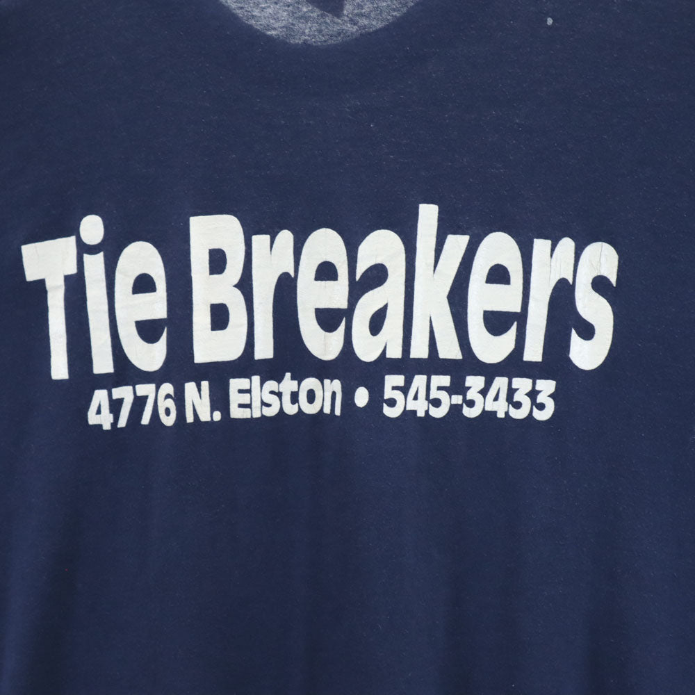 スクリーンスターズ 70s 80s USA製 ヴィンテージ 半袖 シングルステッチ Tシャツ XXL ネイビー SCREEN STARS ビッグサイズ メンズ