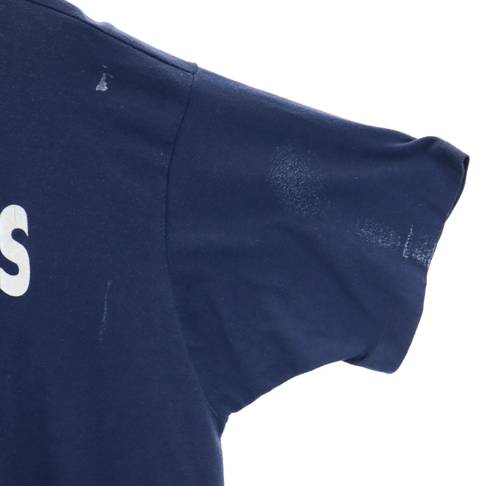 スクリーンスターズ 70s 80s USA製 ヴィンテージ 半袖 シングルステッチ Tシャツ XXL ネイビー SCREEN STARS ビッグサイズ メンズ