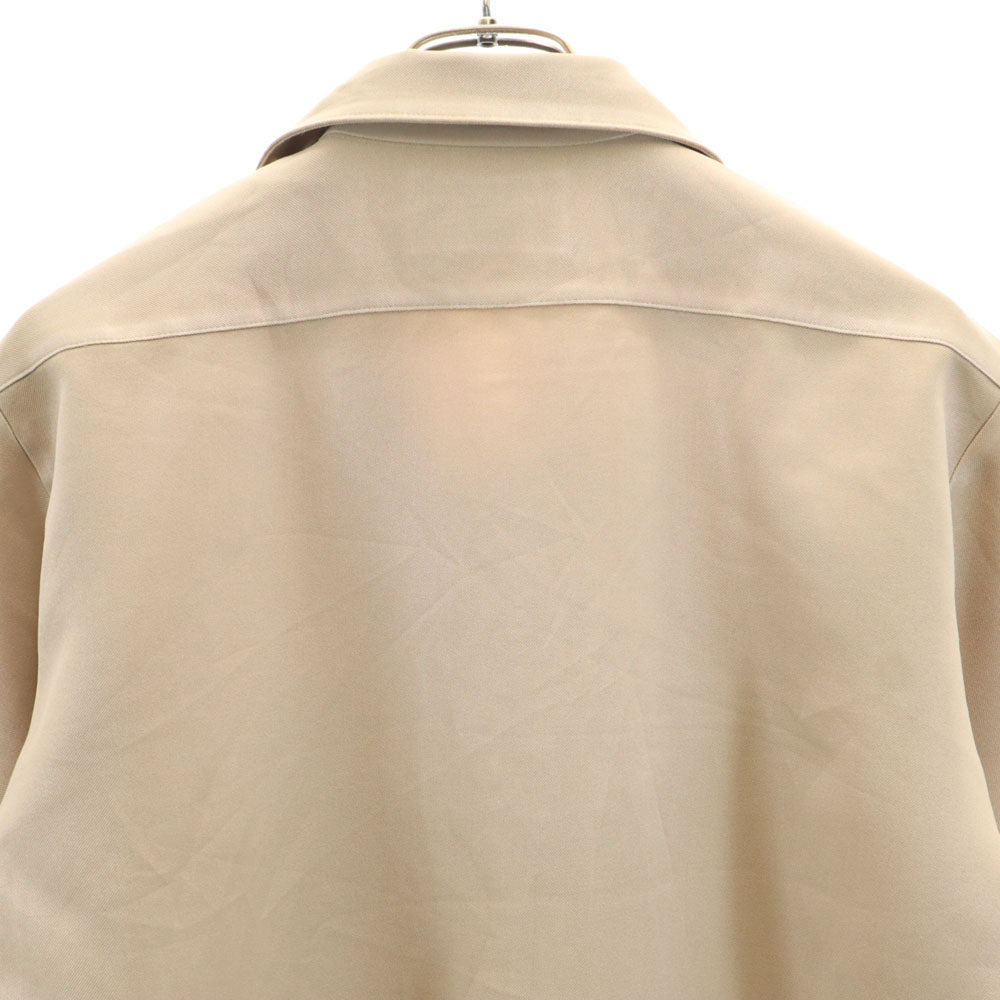 Flying Cross フライングクロス 70s ヴィンテージ 半袖 ポリ シャツ ベージュ ミリタリー メンズ