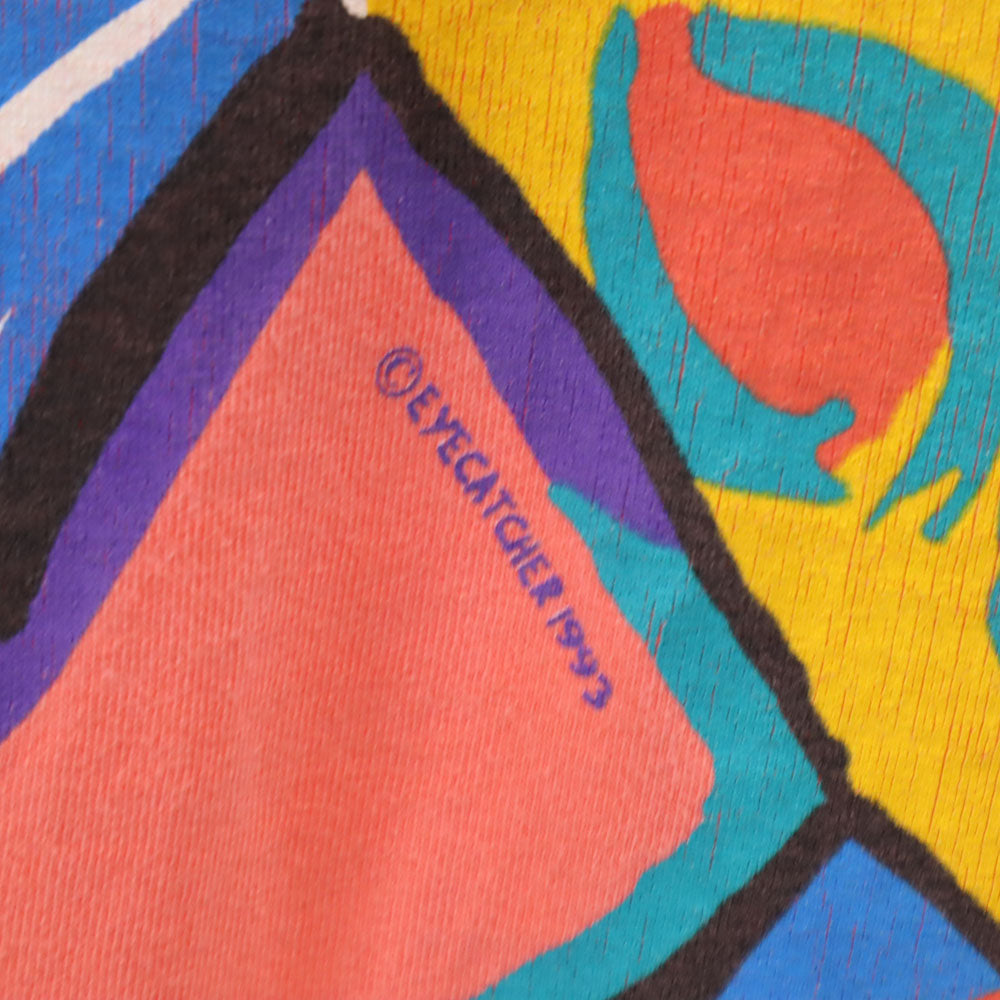 ICANTOO 90s USA製 オールド 半袖 Tシャツ XL ピンク系 ICANTOO メンズ