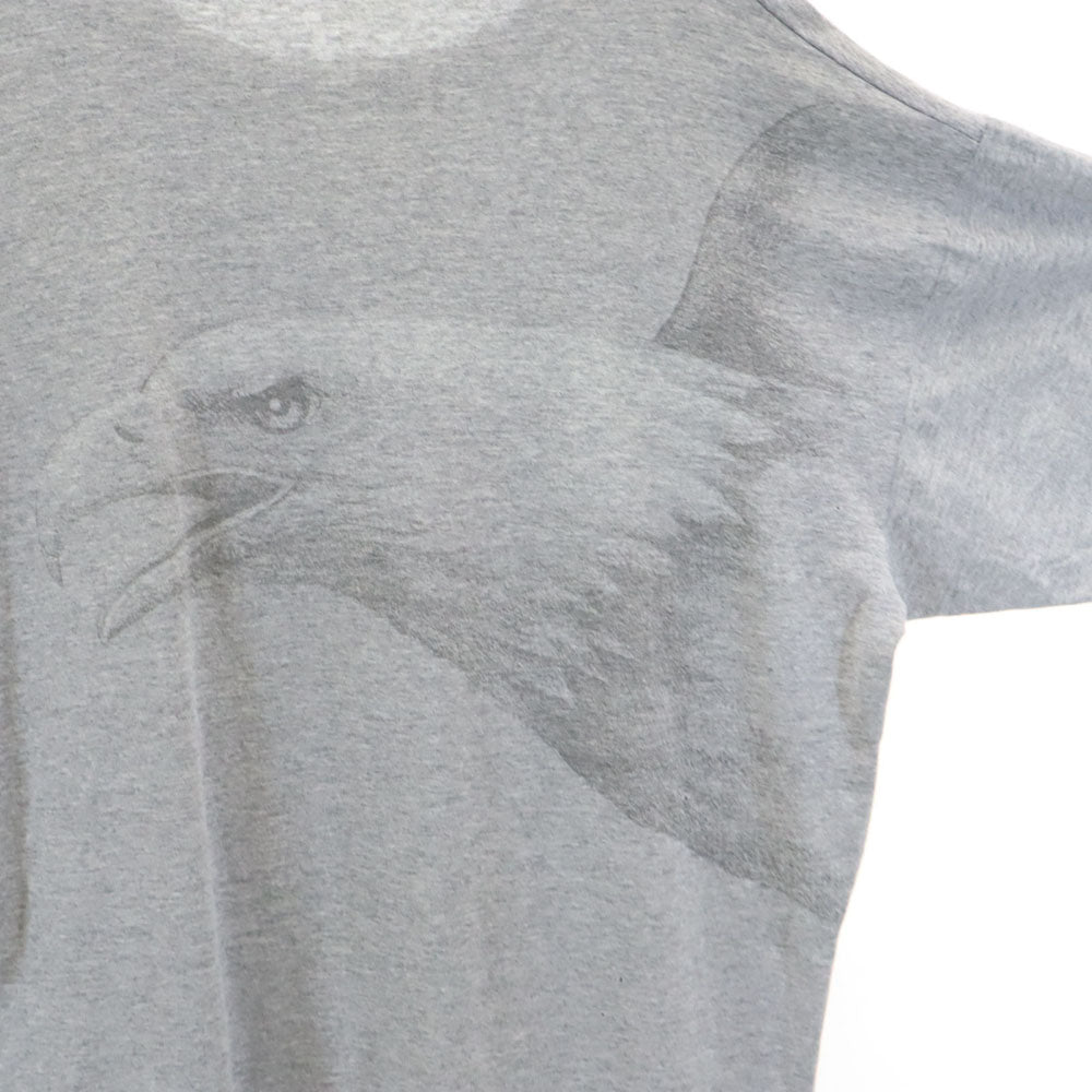 OLD オールド 90s 両面プリント 半袖 Tシャツ グレー系 メンズ