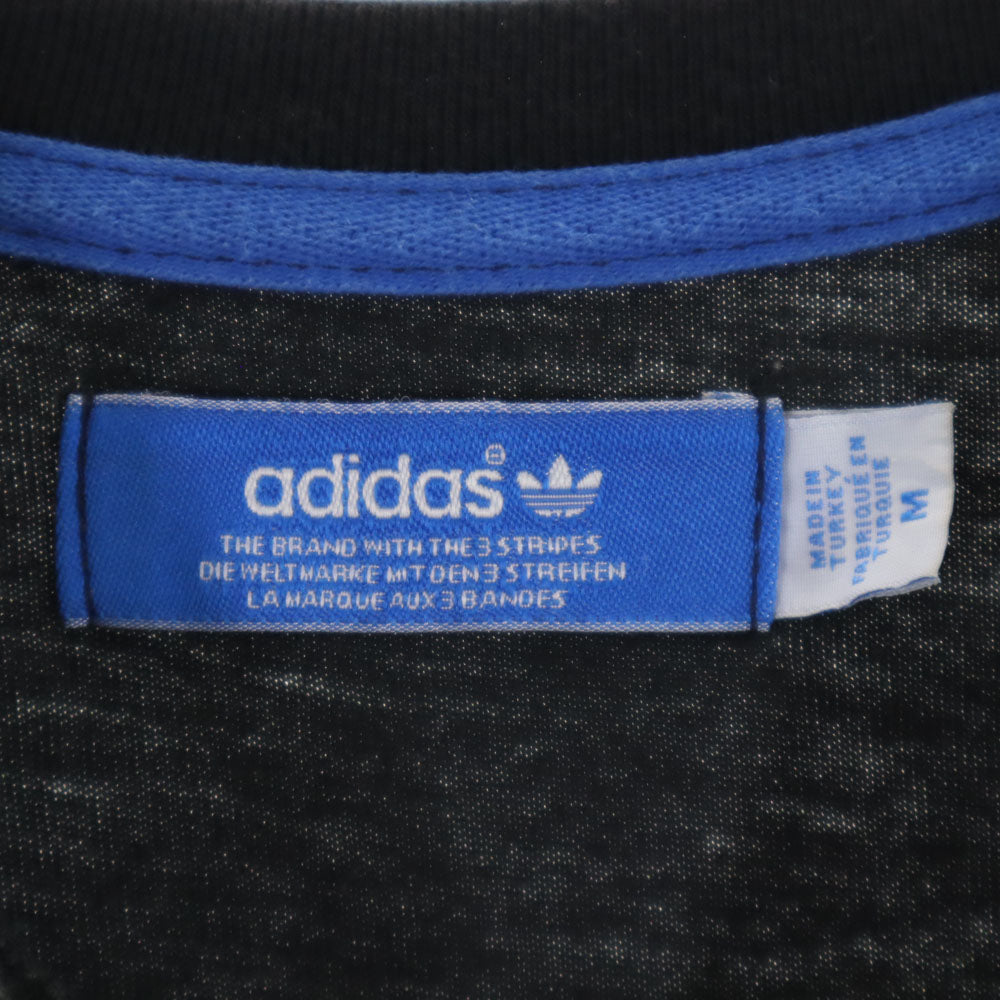 アディダスオリジナルス トレフォイルロゴ 半袖 Tシャツ M ブラック adidas Originals メンズ