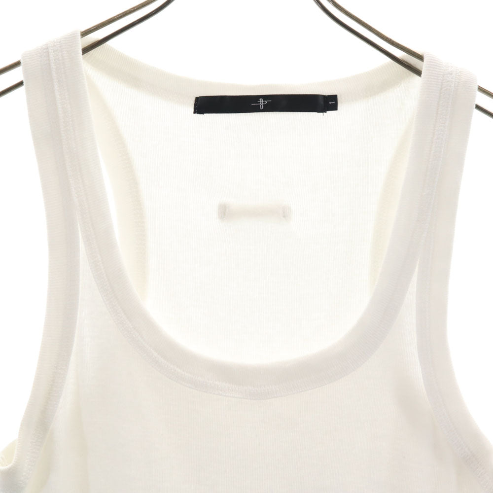 ノーアイディー ノースリーブ タンクトップ 1 ホワイト NO ID メンズ