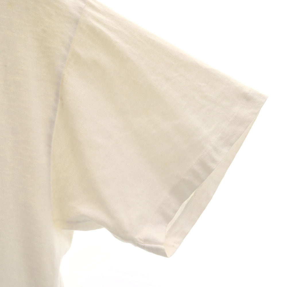 オニータ 90s USA製 オールド 半袖 シングルステッチ Tシャツ L アイボリー系 ONEITA 丸胴 メンズ