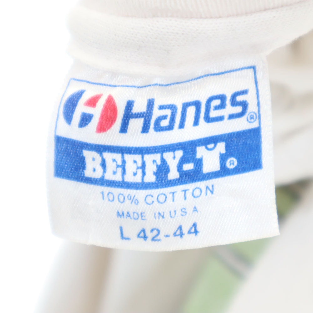 ラッセルアスレチック 80s 90s USA製 オールド 半袖 Tシャツ L ホワイト RUSSELL ATHLETIC カレッジ フットボール サッカー メンズ