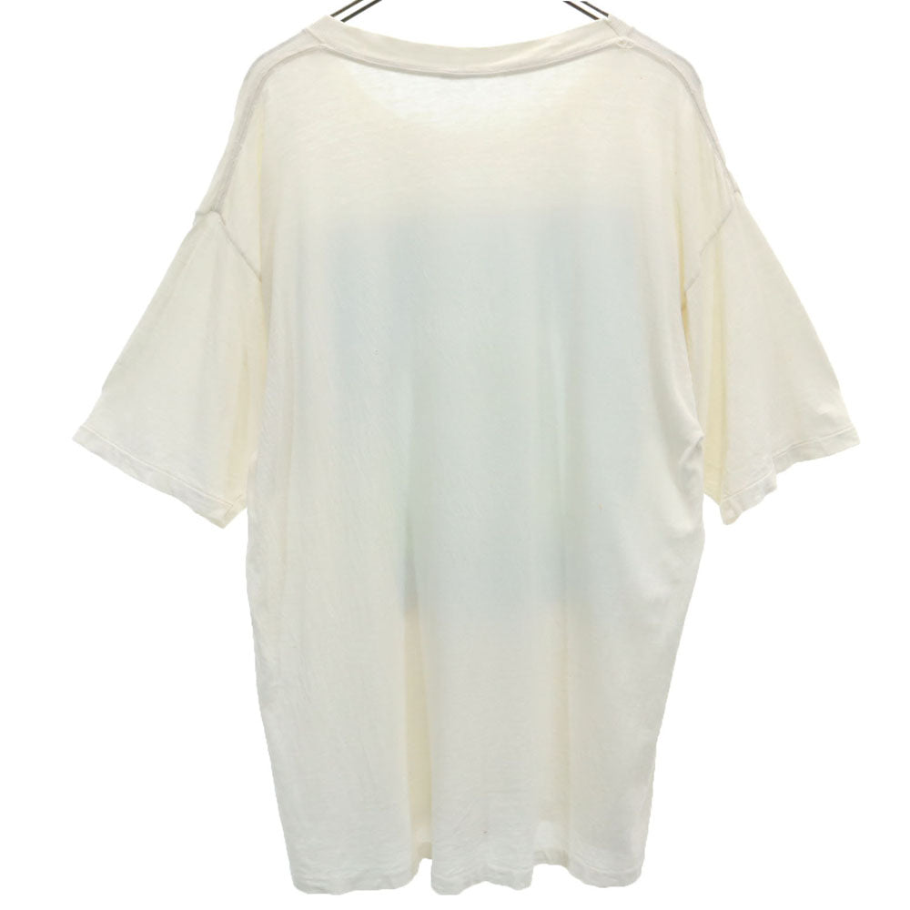 オールド 90s 半袖 シングルステッチ Tシャツ ホワイト OLD 地球 クジラ メンズ