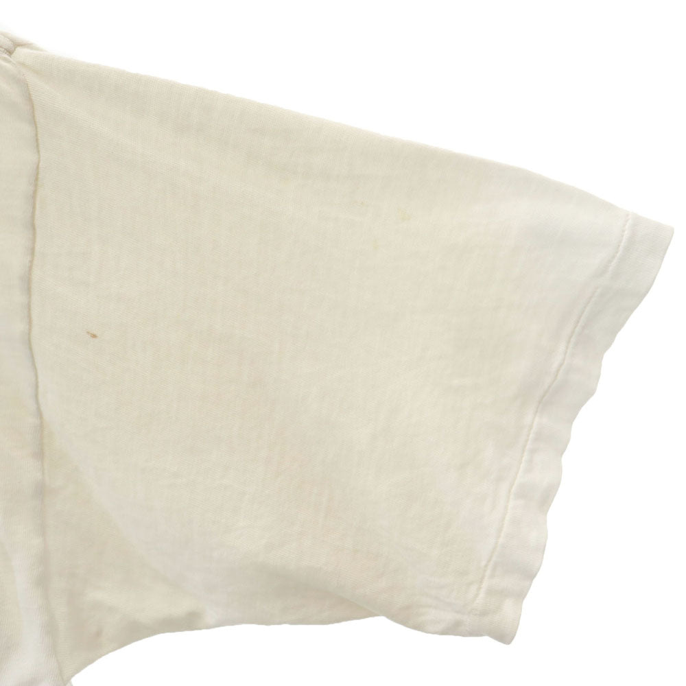 オールド 90s 半袖 シングルステッチ Tシャツ ホワイト OLD 地球 クジラ メンズ