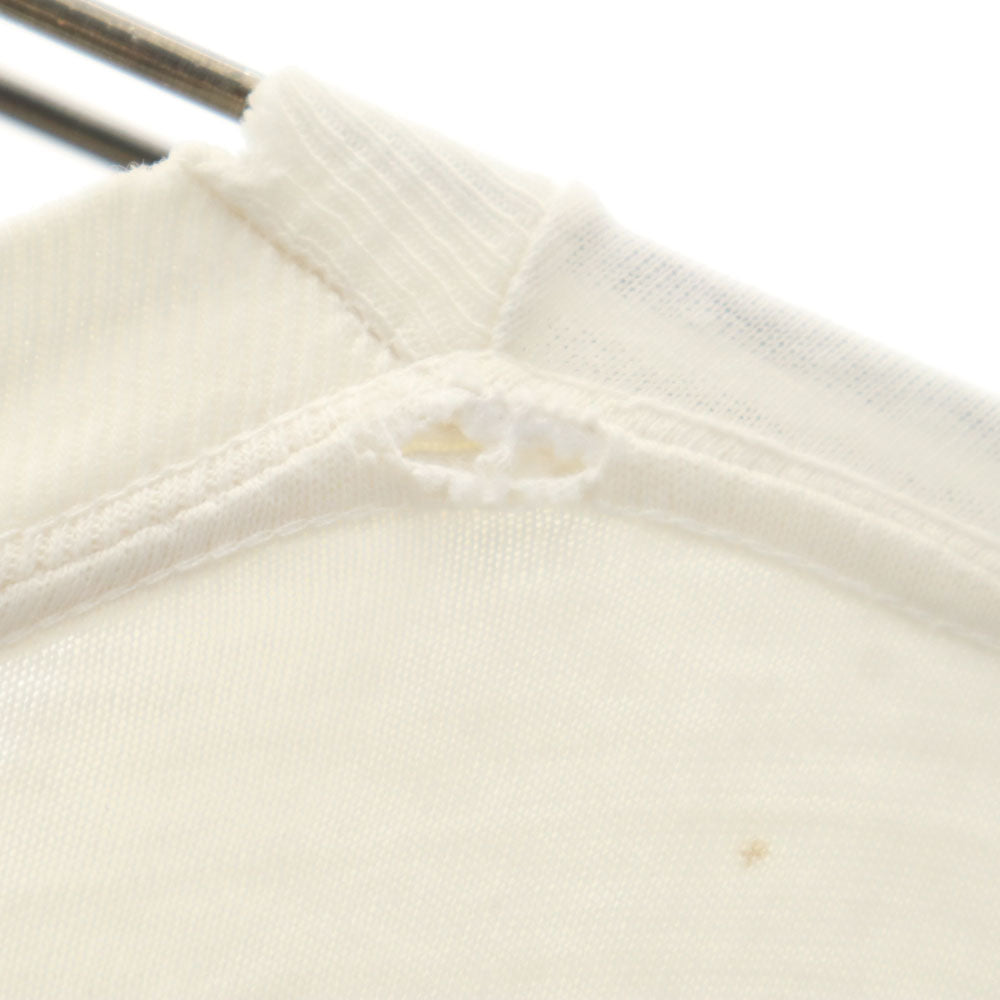 オールド 90s 半袖 シングルステッチ Tシャツ ホワイト OLD 地球 クジラ メンズ