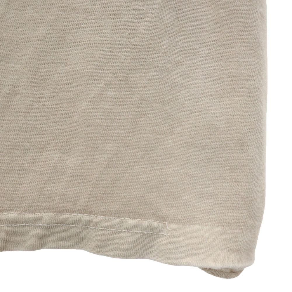 クレイジーシャツ 90s USA製 オールド バックプリント 半袖 Tシャツ S ベージュ系 Crazy Shirt メンズ